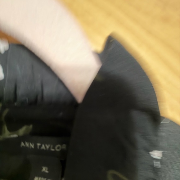 Ann Taylor Floral Ruffle Blouse - Picture 2 of 2